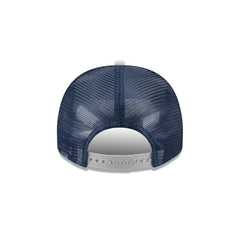 Dallas Cowboys New Era Banner A-Frame 9FIFTY Snapback Hat Cream/Navy