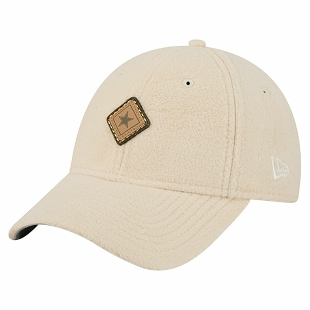 Dallas Cowboys New Era Women's Comfy 9FORTY Adjustable Hat Cream
