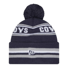 Dallas Cowboys New Era Pre-School Classic Cuffed Knit Hat with Pom Navy
