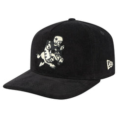 Dallas Cowboys New Era Retro Joe Nostalgic Corduroy Golfer Adjustable Hat Black