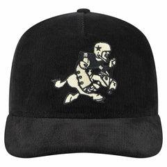 Dallas Cowboys New Era Retro Joe Nostalgic Corduroy Golfer Adjustable Hat Black