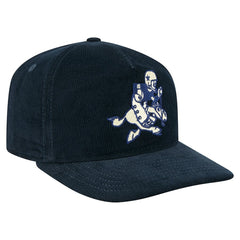 Dallas Cowboys New Era Retro Joe Nostalgic Corduroy Golfer Adjustable Hat Navy