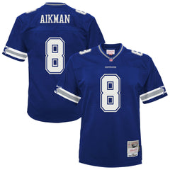 NFL Troy Aikman Dallas Cowboys Preschool 1996 Retired Player Legacy Jersey - Navy on sale