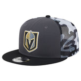 NHL Vegas Golden Knights New Era Camo Meshback 9FIFTY Snapback Hat - Gray/Black
