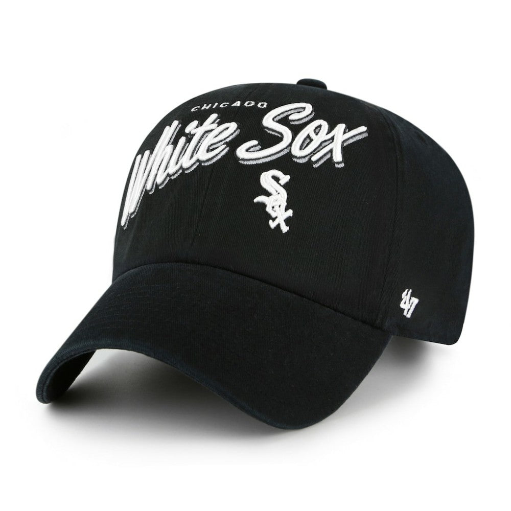 Chicago White Sox '47 Women's Ariana Clean Up Adjustable Hat - Black Hats
