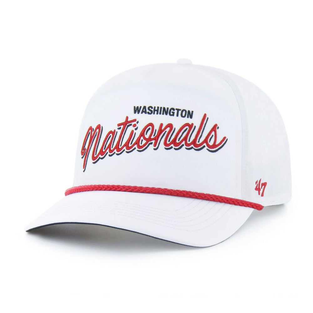 Washington Nationals '47 Brrr Fairway Hitch Adjustable Hat - White Hats