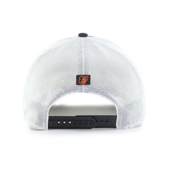 Baltimore Orioles '47 Fairway Trucker Adjustable Hat - Black/White Hats