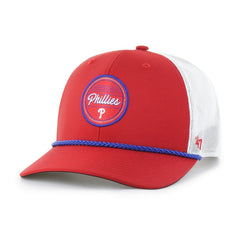 Philadelphia Phillies '47 Fairway Trucker Adjustable Hat - Red/White Hats