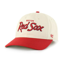 Boston Red Sox '47 Crosstown Franchise Fitted Hat - Natural Hats
