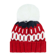 St. Louis Cardinals '47 Women's Felicity Cuffed Knit Hat with Pom - Red Hats