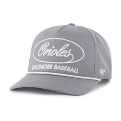 Baltimore Orioles '47 Foundational Hitch Adjustable Hat - Gray Hats