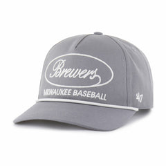 Milwaukee Brewers '47 Foundational Hitch Adjustable Hat - Gray Hats
