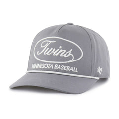 Minnesota Twins '47 Foundational Hitch Adjustable Hat - Gray Hats