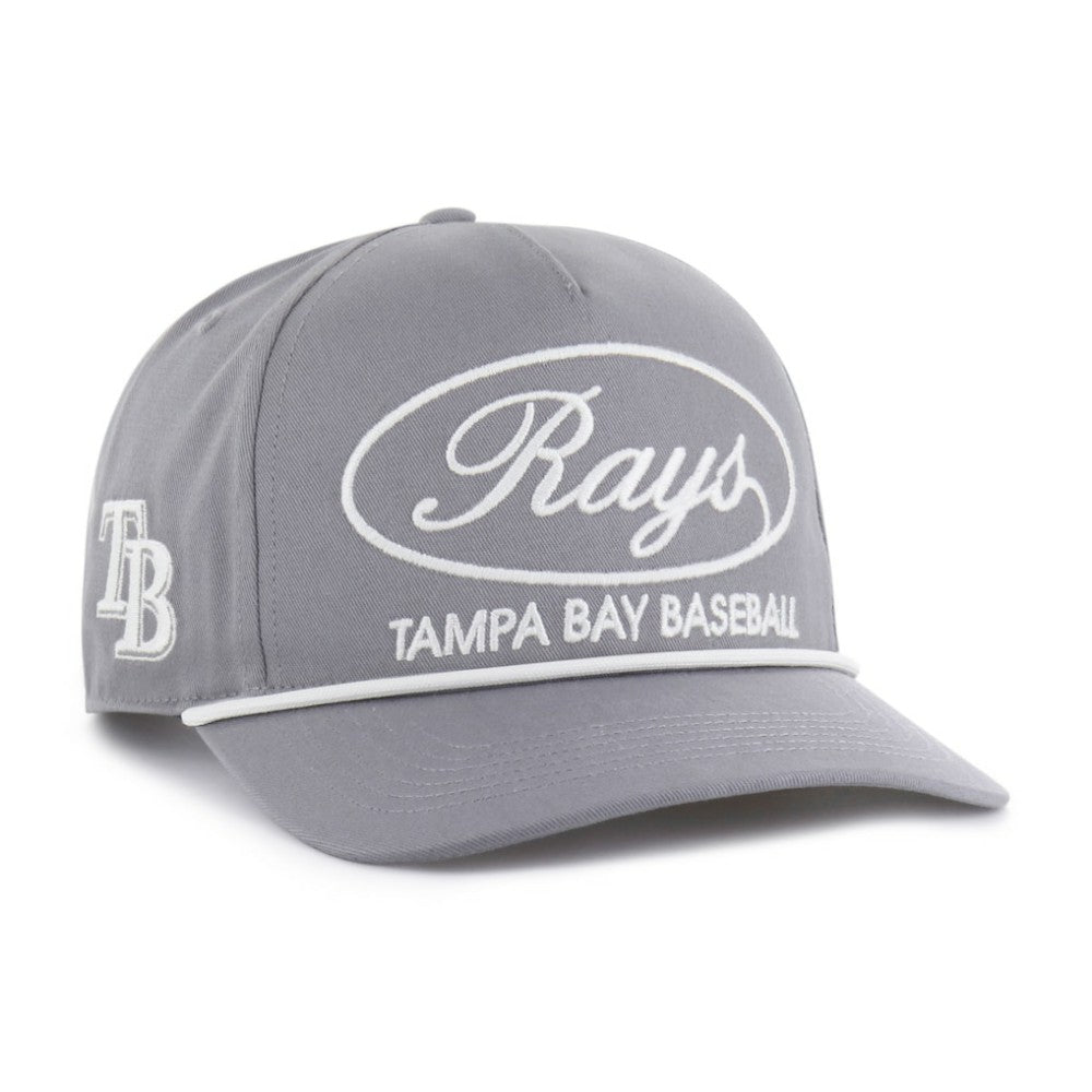Tampa Bay Rays '47 Foundational Hitch Adjustable Hat - Gray Hats