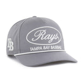 Tampa Bay Rays '47 Foundational Hitch Adjustable Hat - Gray Hats