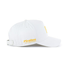 Pittsburgh Pirates '47 Foundational Pinch Offside Adjustable Hat - White Hats