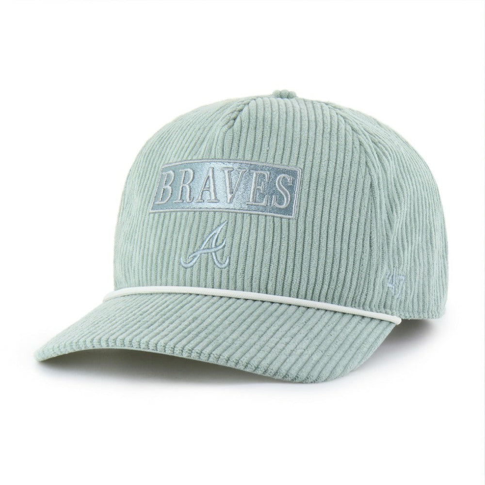 Atlanta Braves '47 Women's The Luminance Collection Mellow Hitch Adjustable Hat - Jade Hats