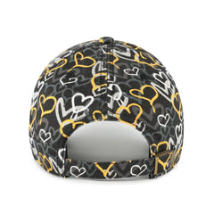 Pittsburgh Pirates '47 Girls Youth Mural Clean Up Adjustable Hat - Black Hats