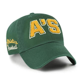 Athletics '47 Women's Zoey Clean Up Adjustable Hat - Dark Green Hats