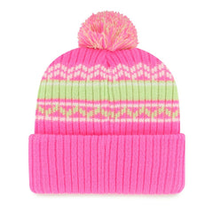 San Francisco Giants '47 Youth Polar Vortex Cuffed Knit Hat with Pom - Pink Hats