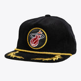 Miami Heat x DANNIJO Women's Deadstock Cord Snapback Hat Black