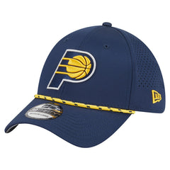 Indiana Pacers Featherweight Poly Rope Flex 39Thirty Hat Navy