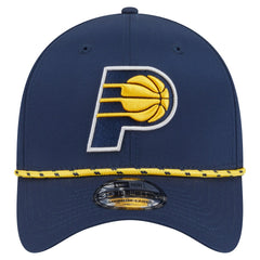 Indiana Pacers Featherweight Poly Rope Flex 39Thirty Hat Navy
