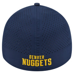 Denver Nuggets Featherweight Poly Rope Flex 39Thirty Hat Navy