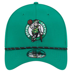 Boston Celtics Featherweight Poly Rope Flex 39Thirty Hat Kelly Green