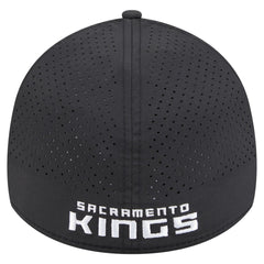 Sacramento Kings Featherweight Poly Rope Flex 39Thirty Hat Black