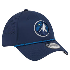 Minnesota Timberwolves Featherweight Poly Rope Flex 39Thirty Hat Navy