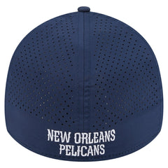 New Orleans Pelicans Featherweight Poly Rope Flex 39Thirty Hat Navy