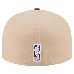 Phoenix Suns Color Pack Two-Tone 59FIFTY A-Frame Fitted Hat Tan
