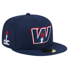 Washington Wizards Deceptor 59FIFTY Fitted Hat Navy