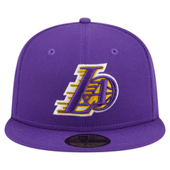 Los Angeles Lakers Deceptor 59FIFTY Fitted Hat Purple