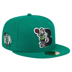 Boston Celtics Deceptor 59FIFTY Fitted Hat Kelly Green