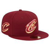 Cleveland Cavaliers Deceptor 59FIFTY Fitted Hat Wine