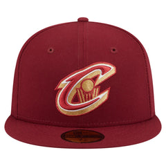 Cleveland Cavaliers Deceptor 59FIFTY Fitted Hat Wine
