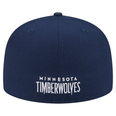 Minnesota Timberwolves Deceptor 59FIFTY Fitted Hat Navy