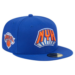 New York Knicks Deceptor 59FIFTY Fitted Hat Blue