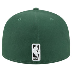 Milwaukee Bucks Repeat 59Fifty Fitted Hat White/Hunter Green