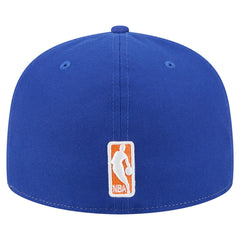 New York Knicks Repeat 59Fifty Fitted Hat White/Blue