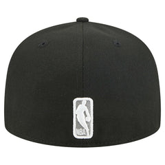 Brooklyn Nets Tri-Hit 59Fifty Fitted Hat Black