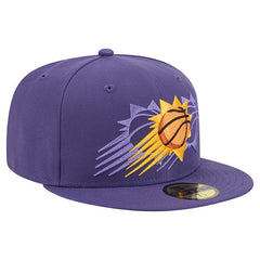 Phoenix Suns Tri-Hit 59Fifty Fitted Hat Purple