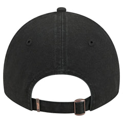Chicago Bulls Stamp Fabric Applique 9TWENTY Adjustable Hat Black