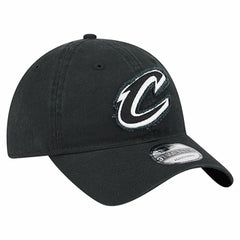 Cleveland Cavaliers Stamp Fabric Applique 9TWENTY Adjustable Hat Black