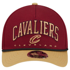 Cleveland Cavaliers Bold Arch COOLERA 9FORTY A-Frame M-Crown Adjustable Hat Wine