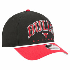 Chicago Bulls Bold Arch COOLERA 9FORTY A-Frame M-Crown Adjustable Hat Black