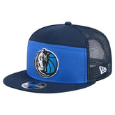 Dallas Mavericks Outdoor Split Panel 9FIFTY Snapback Hat Blue/Navy