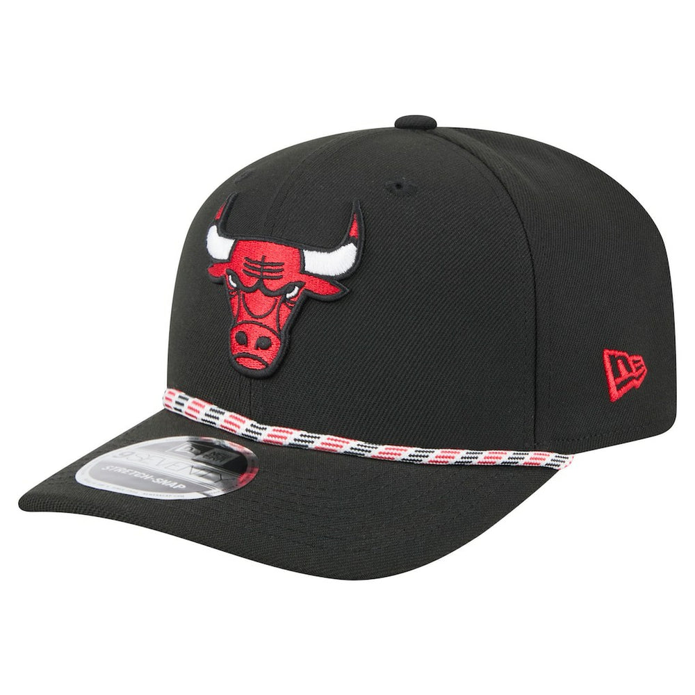Chicago Bulls Rope 9SEVENTY Adjustable Hat Black